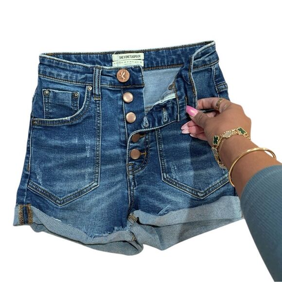 One x One Teaspoon Harlets Button-fly Size 24 - Picture 4 of 7